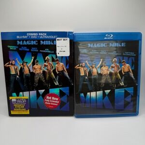 Magic Mike Blu-ray DVD Combo Pack Channing Tatum Matthew McConaughey Slipcover